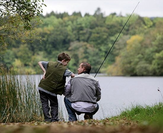 Fishing rod and license hire